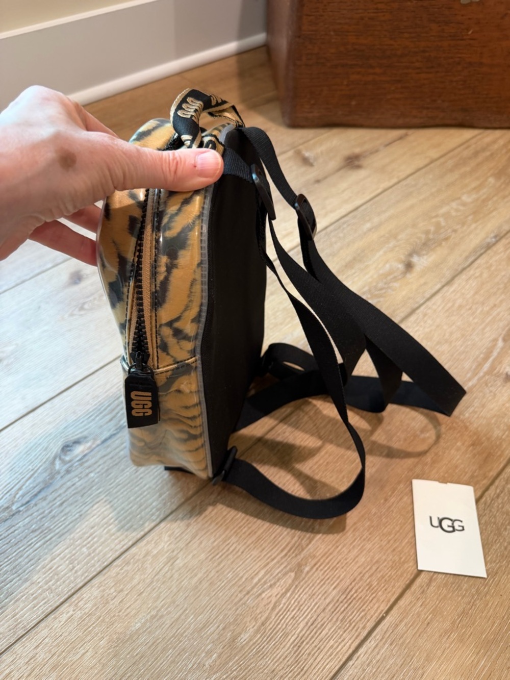 UGG Dannie II Leopard-Print Mini Backpack - Picture 2 of 8